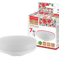 Лампа СДЛ GX53 15Вт 230В 4000К Э h26мм Народная TDM