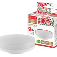 Лампа СДЛ GX53 9Вт 230В 3000К Э h26мм Народная TDM