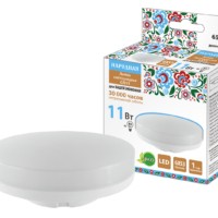 Лампа СДЛ GX53 11Вт 230В 3000К Э h26мм Народная TDM