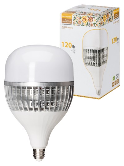 Лампа СДЛ T 100Вт 230В 4000К E27 150×253мм Народная TDM