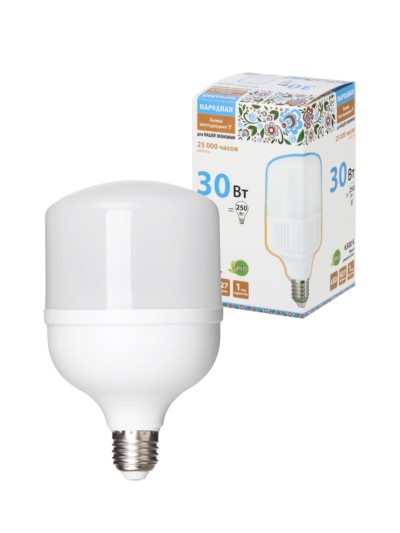 Лампа СДЛ T 150Вт 230В 6500К E27 170×295мм Народная TDM