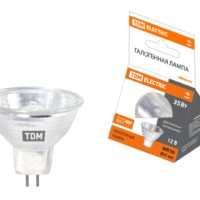 Лампа галогенная MR16 GU5.3 35Вт 12B с отражателем TDM