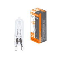 Лампа капсульная галогенная JCD 40Вт 230В G9 прозрачная TDM