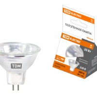 Лампа галогенная с отражателем MR16 JCDR 20Вт 230В GU5.3 TDM