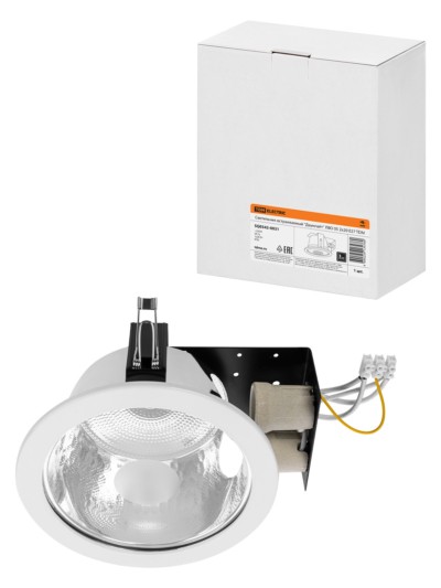 Светильник встраиваемый “Даунлайт” ЛВО 05 2х20 Е27 TDM