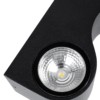 Светильник настенный LED, Дуэт, 4х3 Вт, 3000 К, L200 мм, алюм./черн., вверх/вниз, IP65, TDM