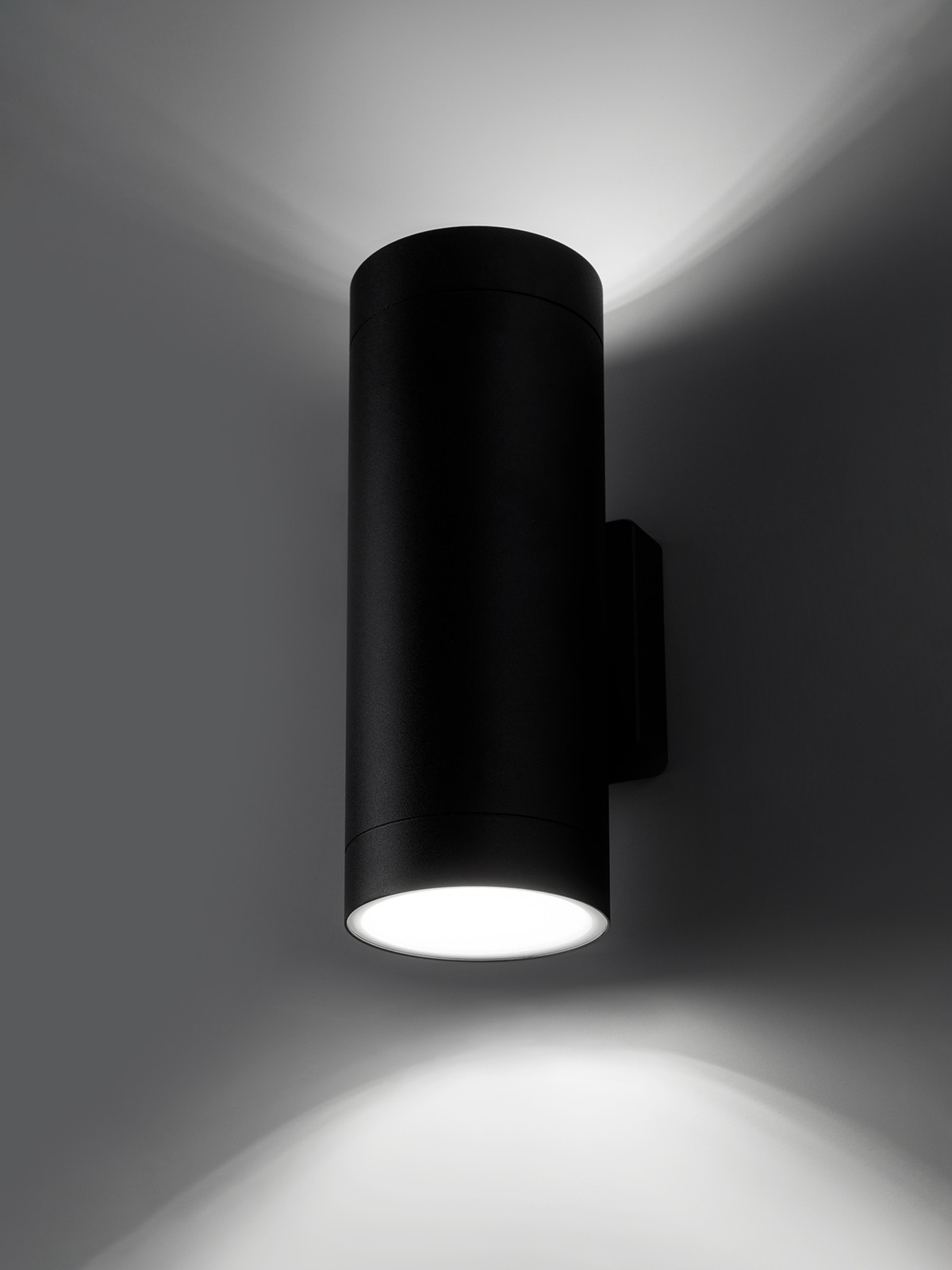 Светильник настенный LED, Тубо, 2х6 Вт, 4000 К, H252 мм, алюм./черн., вверх/вниз, IP65, TDM — изображение 5