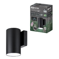 Подсветка декоративная LED ДБУ3007-90, 6 Вт, 4000К, H160 мм, алюм/черн., IP65, TDM