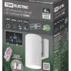 Светильник настенный LED, Соло, 6 Вт, 4000 К, H160 мм, алюм./бел., IP65, TDM