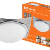 Светильник потолочный Квадрат хром  2х60Вт E27 IP 44  СП 02 TDM