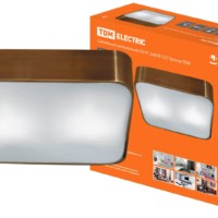 Светильник потолочный СП 07 2х60Вт E27 бронза TDM