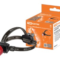 Фонарь «Налобный 4» аккумуляторный, 7 светодиодов, 0,6 Ач TDM