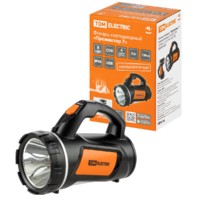 Фонарь светодиод. “Прожектор 7”, аккумуляторный, 3 Вт LED+COB, 120 лм, 3,7 В 1,5 А*ч, USB, TDM
