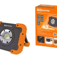 Прожектор светодиодный переносной ФП8 10 Вт 900 лм Li-Ion 3,7 B 3 A*ч USB TDM