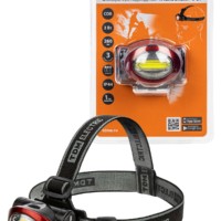 Фонарь светодиодный “Налобный” 3 Вт COB, 260 лм, бат. 3*AAA TDM