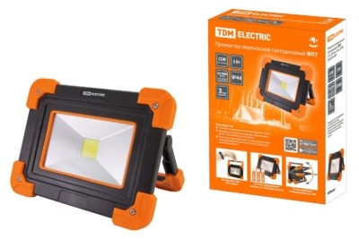 Прожектор светодиодный переносной ФП7 5 Вт 350 лм 3xAA TDM