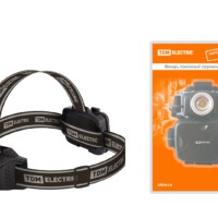 Фонарь «Титан 3» налобный, 6 Вт 1 светодиод CREE 400 лм, 3хАА , IPX4, TDM