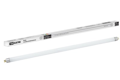 Лампа ЛЛ линейная двухцокольная 12/16Вт T4/G5 4000К 468,7мм TDM