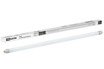 Лампа ЛЛ линейная двухцокольная 16/13Вт T5/G5 4000К 531,14мм TDM