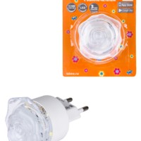 Светильник-ночник TDM “Роза” с выключателем, 0,4 Вт, 220 В (1/20/200)