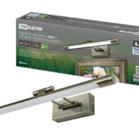 Подсветка для картин «ИЗО 1» 8 Вт, 4000 K, 495*195*60, IP20, бронза, TDM