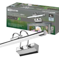 Подсветка для картин «ИЗО 3» 6 Вт, 4000 K, 400*135*115, IP20, хром, TDM