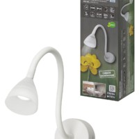 Спот на гибком основании СГС-01, 3 Вт, COB, 270 лм, 4000 K, IP20, “Лантана”, c выкл., белый, TDM