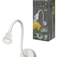 Спот на гибком основании СГС-03, 3 Вт, COB, 270 лм, 4000 К, IP20, “Кассия”, с выкл., белый, TDM