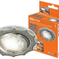 Светильник встраиваемый поворотный СВ 02-07 MR16 50Вт G5.3 серебряный блеск/хром TDM