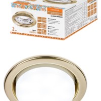 Светильник встраиваемый СВ 01-08 GX53 220В 50Гц белый 2 шт/уп Народный