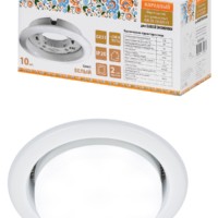 Светильник встраиваемый СВ 03-15 MR16 50Вт G5.3 LED подсветка 3 Вт зеркальный/хром TDM