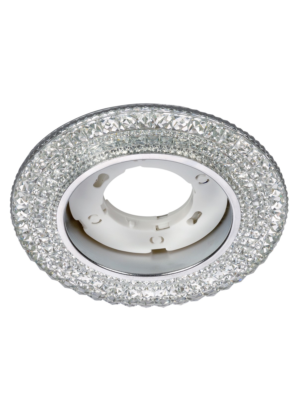 Светильник встраиваемый СВ 03-10 GX53 230В LED подсветка 5Вт зеркальный/хром TDM — изображение 3
