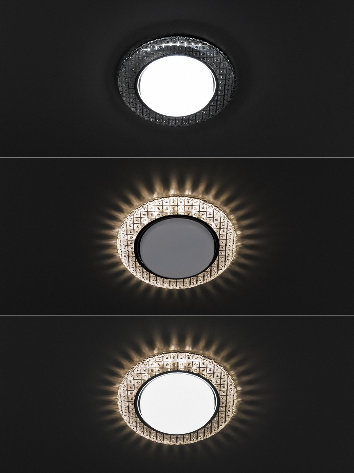 Светильник встраиваемый СВ 03-17 GX53 230В LED подсветка 5Вт зеркальный/хром TDM — изображение 4