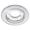 Светильник встраиваемый СВ 03-17 GX53 230В LED подсветка 5Вт зеркальный/хром TDM