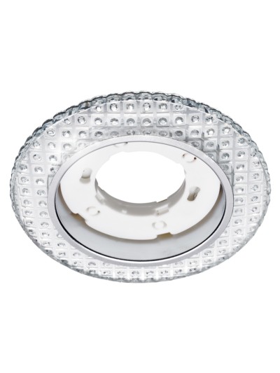 Светильник встраиваемый СВ 03-17 GX53 230В LED подсветка 5Вт зеркальный/хром TDM — изображение 3