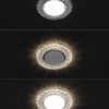 Светильник встраиваемый СВ 03-18 GХ53 230В LED подсветка 5 Вт зеркальный/хром TDM