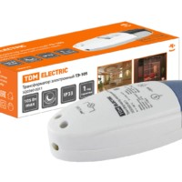 Трансформатор электронный диммируемый ТЭ-105 220В/12В 35-105Вт TDM