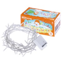 Гирлянда новогодняя светодиодная, СГ 100, 220 В, многоцветная, 5 м, 8 режимов TDM