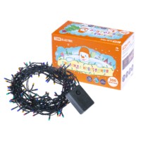 Гирлянда новогодняя, МГ 300, 220 В, многоцветная, 15 м, 8 режимов TDM