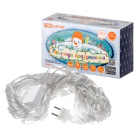 Гирлянда новогодняя “Сеть” 1,5х1,5 м, белый свет, 8 режимов, наружное использование, IP44, TDM