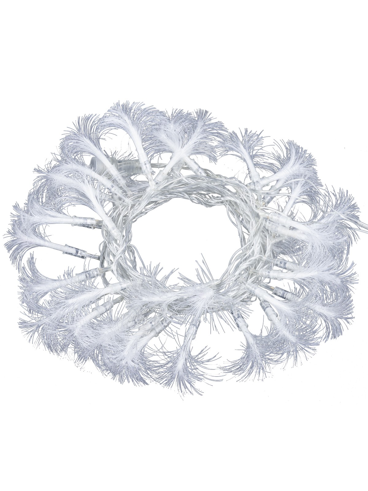 Гирлянда "Бенгальский огонек", 4 м, белый свет, 8 режимов, TDM — изображение 2