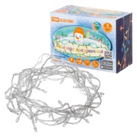 Гирлянда светодиодная СГ50M5, многоцвет., 5м, 8 режимов, 250 В, TDM