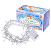 Гирлянда светодиодная СГ100Г10, голубая, 10м, 8 режимов, 250 В, TDM