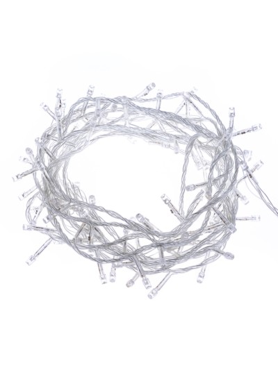 Гирлянда светодиодная СГ100Б10, белая, 10м, 8 режимов, 250 В, TDM — изображение 2