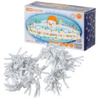 Гирлянда светодиодная “Занавес” 2х3м, 600LED, 6500К, бел. шнур, посл. подкл, IP65, 250 В, TDM