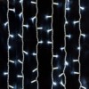 Гирлянда светодиодная "Занавес" 2х3м, 600LED, 6500К, бел. шнур, посл. подкл, IP65, 250 В, TDM