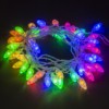Гирлянда светодиодная "Шишки" 50LED, 5м, 8 режимов, многоцвет., прозр. шнур, 250 В, TDM
