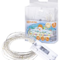 Гирлянда светодиодная “Роса20” 20LED, 2м, 3000К, 2хАА, TDM