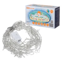 Гирлянда светодиодная “Занавес” 1,5х1,5 м, 168LED, многоцветн., 8 режимов, 250 В, IP20, TDM