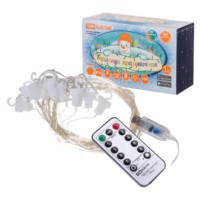 Гирлянда светодиодная “Роса – занавес” 2х2 м, 200LED, многоцветн., ПДУ, USB, IP20, TDM